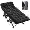 Foldable Camping Bed With Mattress, Sturdy And Durable Folding Bed