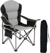 NEWBULIG Pro-Series XL Camping Chair: 500lbs Heavy Duty Support, Integrated Cooler & Padded Comfort